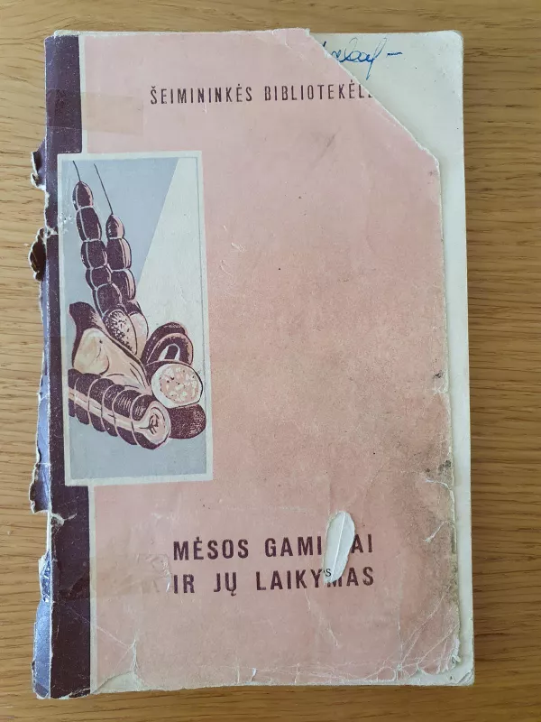 Mėsos gaminiai ir jų laikymas - P. Žemaitienė, knyga 2