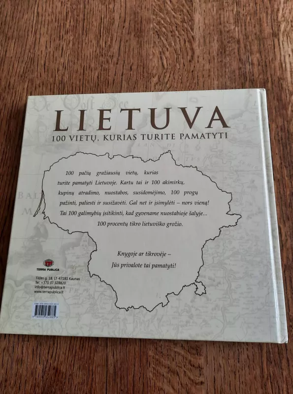 Lietuva. 100 vietų, kurias turite pamatyti - Danguolė Kandrotienė, knyga 3