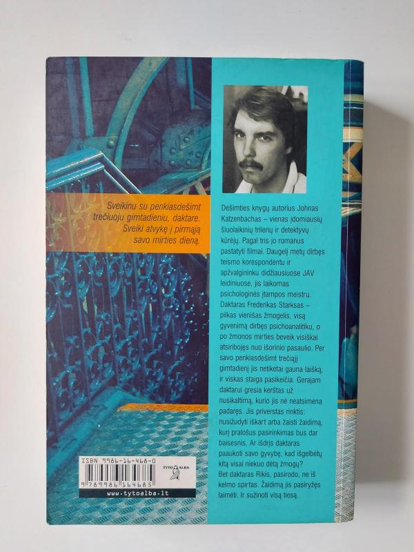 Analitikas - John Katzenbach, knyga 4