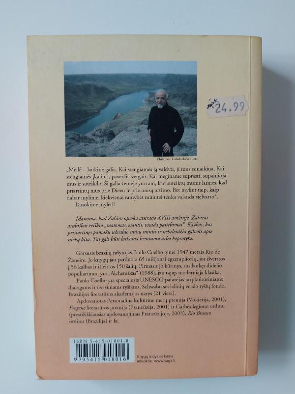 Zahiras - Paulo Coelho, knyga 4