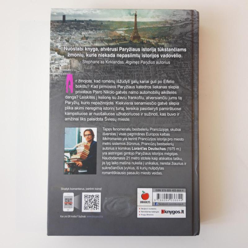 Metromanas. Viena diena senovės Paryžiuje - Lorànt Deutsch, knyga 3