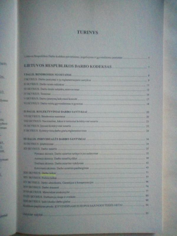 Darbo Kodeksas Naujausias - Autorių Kolektyvas, knyga 4