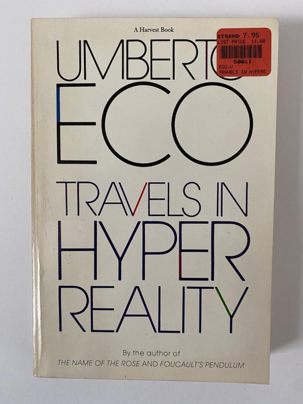 Travels in Hyperreality - Umberto Eco, knyga 3