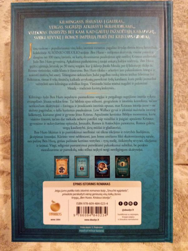 Ben Huras - Lew Wallace, knyga 3