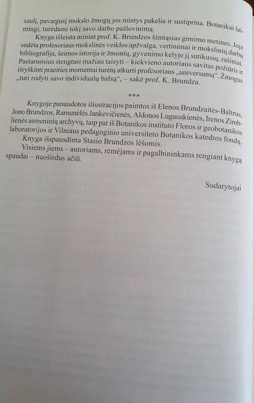 Profesorius Kazys Brundza - J. Klimavičiūtė, V.  Rašomavičius, knyga 4