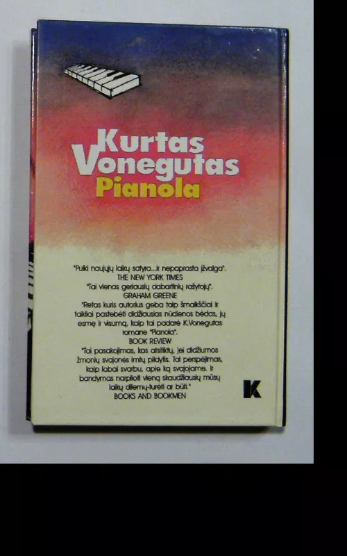 Pianola - Kurtas Vonegutas, knyga