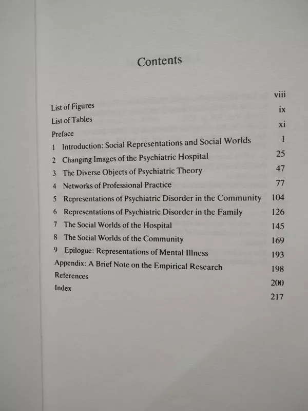 The Social Organization of Mental Illness - Lindsay Prior, knyga 2