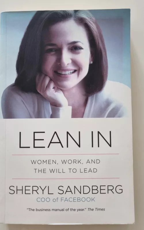Lean In: Women, Work, and the Will to Lead - Sheryl Sandberg, knyga 2