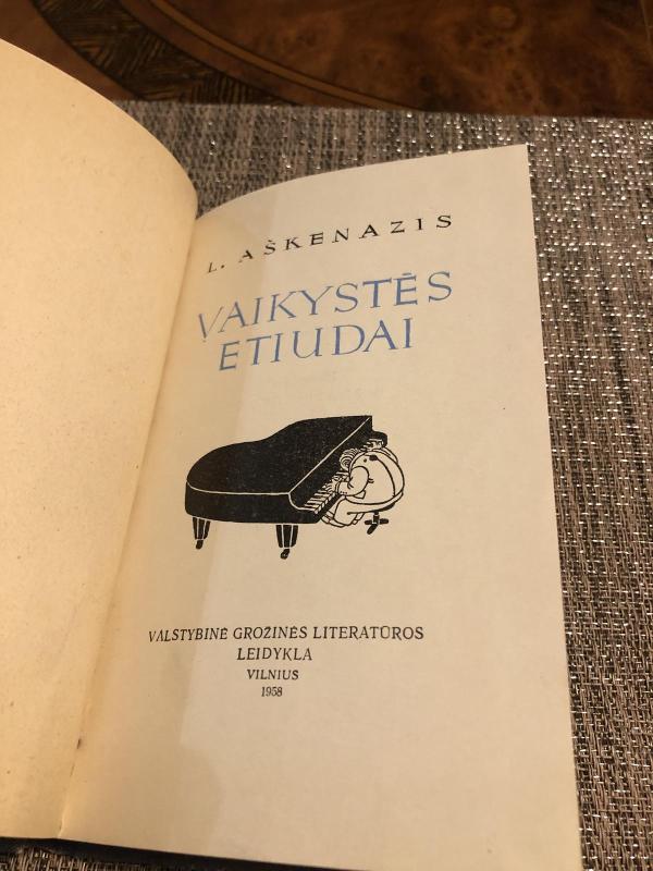 Vaikystės etiudai - Liudvikas Aškenazis, knyga 3