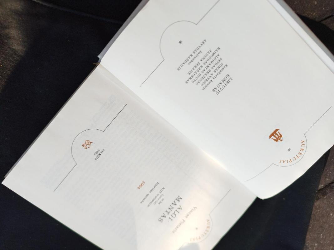 Algimantas - Vincas Pietaris, knyga