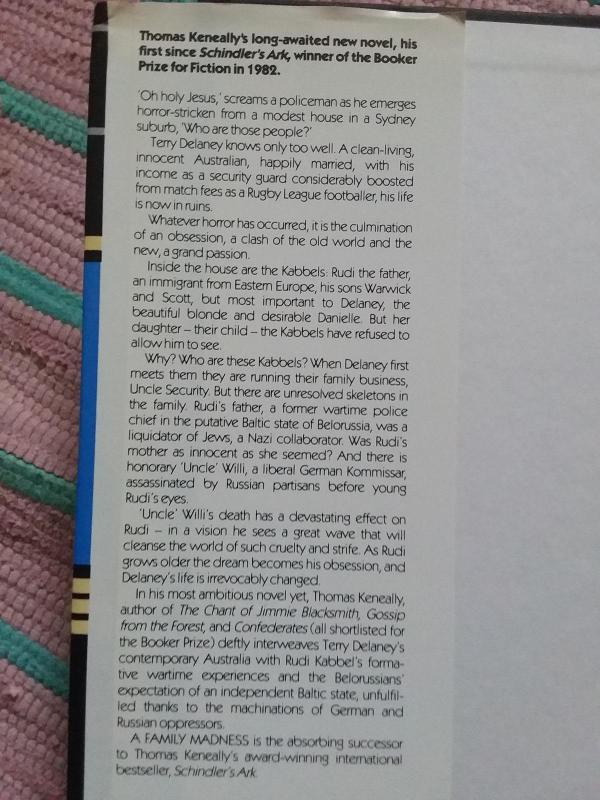 A Family Madness - Thomas Keneally, knyga 4