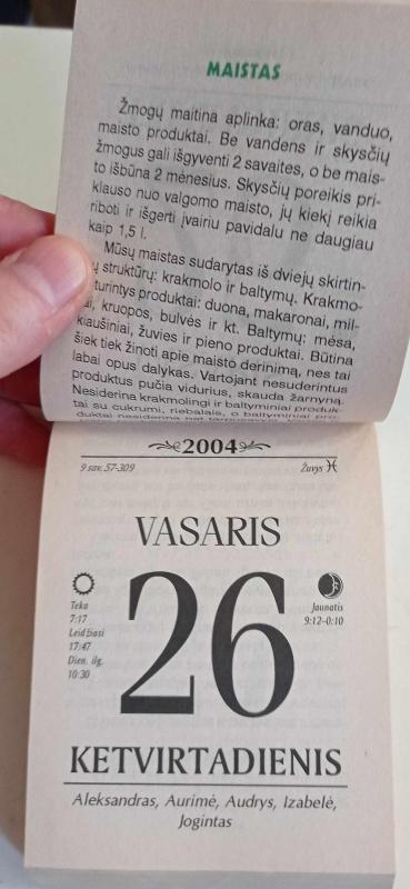Kalendorius 2004. Gydykimės patys - Autorių Kolektyvas, knyga 4