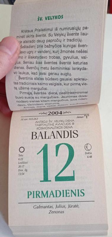 Kalendorius 2004. Gydykimės patys - Autorių Kolektyvas, knyga 3