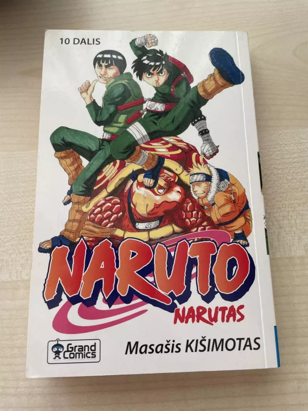 Naruto 10dalis - Masašis Kišimotas, knyga