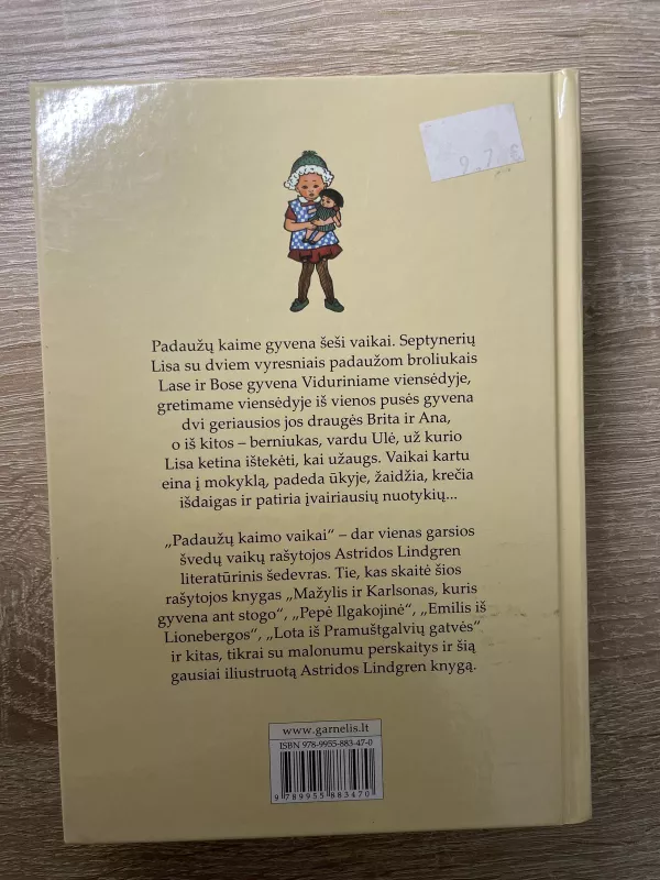 Padaužų kaimo vaikai - Astrid Lindgren, knyga 2