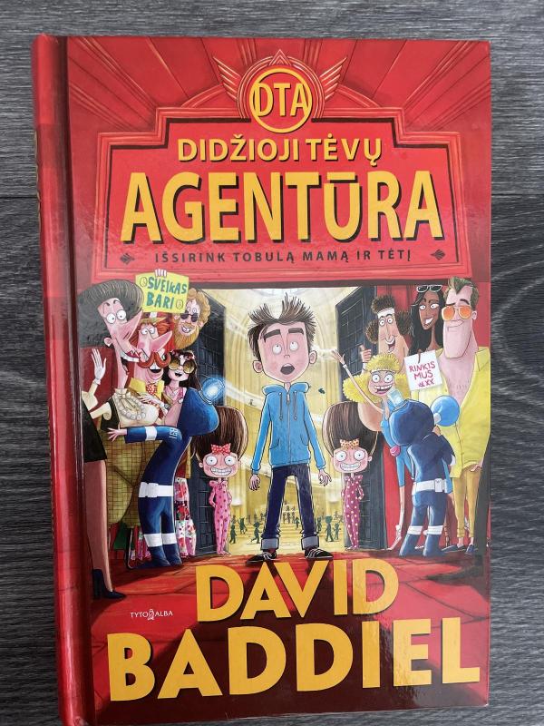 Didžioji tėvų agentūra - David Baddiel, knyga 3