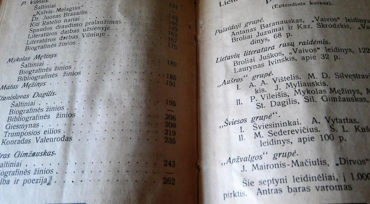 Lietuvių Literatūros Paskaitos - Juozas Tumas, knyga 3