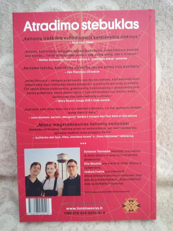 Atlas Obscura: tyrinėtojo vadovas po slaptuosius pasaulio stebuklus - Joshua Foer, knyga 3