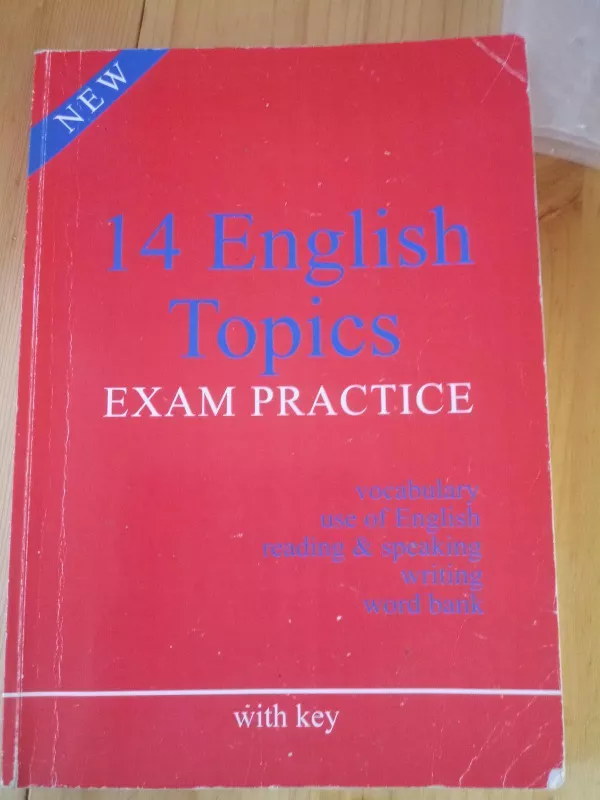 14 English topics - D. Guščiuvienė, L.  Lenkauskienė, D.  Leščinskienė, A.  Nastajienė, knyga