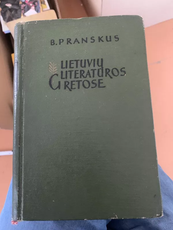 Lietuvių literatūros gretose - Bronius Pranskus, knyga 4