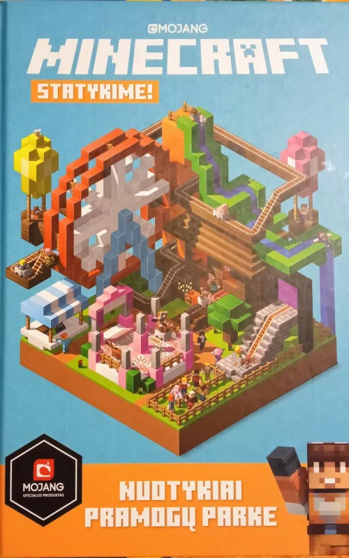 Minecraft Nuotykiai pramogų parke - Mojang Synergies, knyga