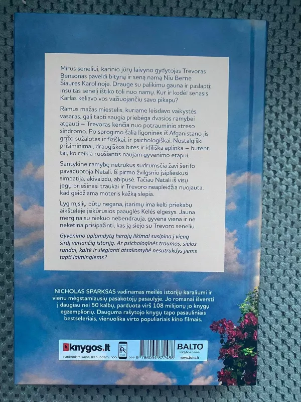 SUGRĮŽIMAS - Nicholas Sparks, knyga 3