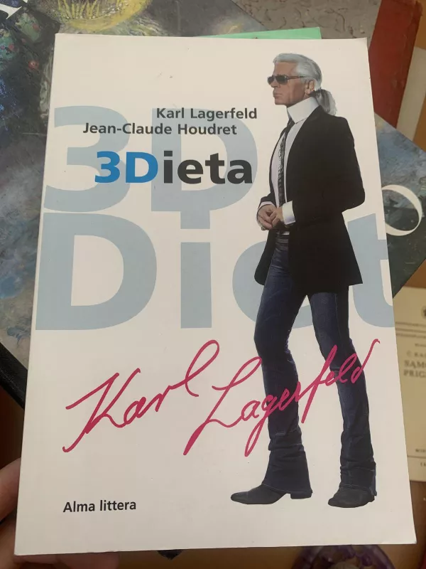 3 D DIETA - Karl Lagerfeld, Jean-Claude  Houdret, knyga