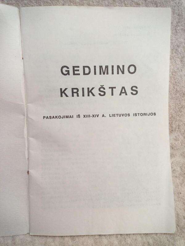 Gedimino krikštas - V. Vasiljevsky, knyga 4