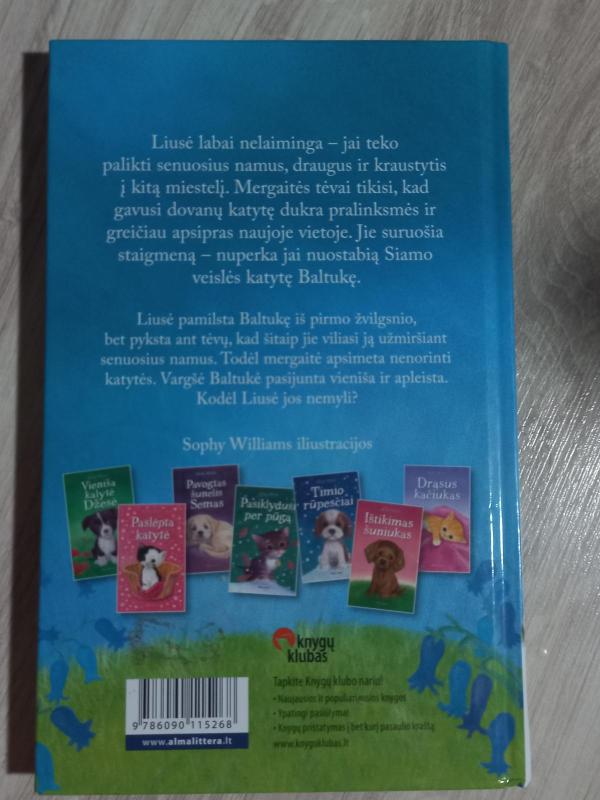 Vienišoji Baltukė - Holly Webb, knyga 2