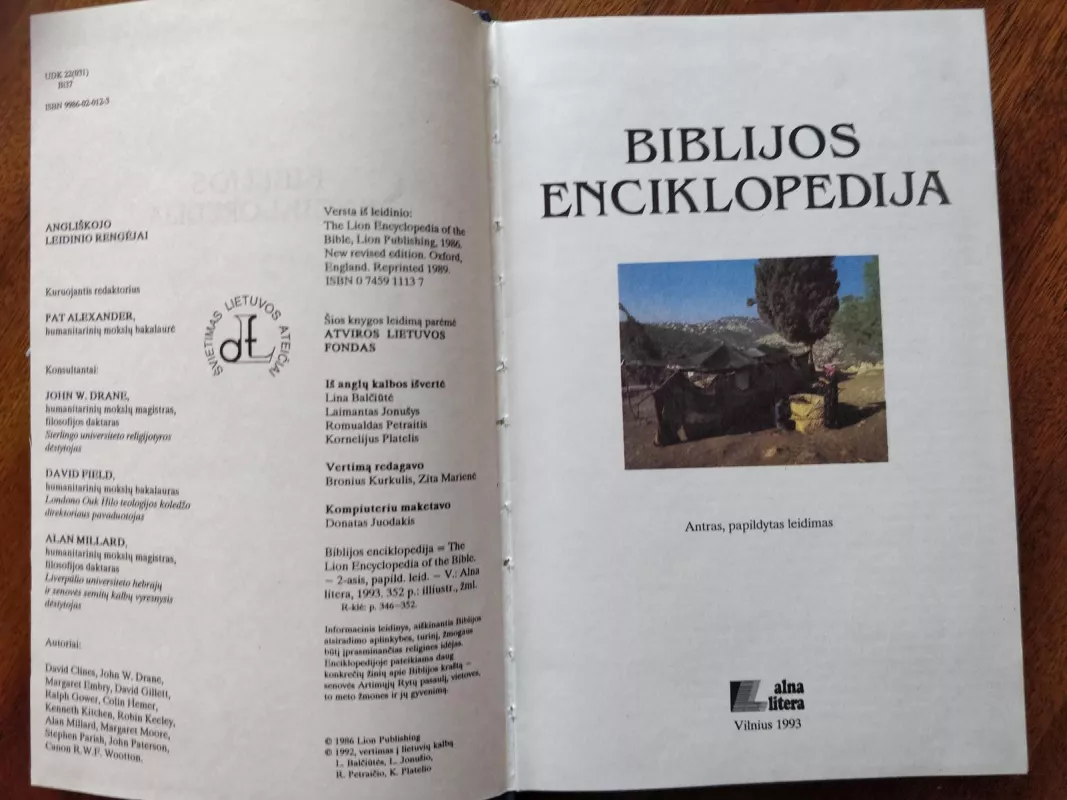Biblijos enciklopedija - Autorių Kolektyvas, knyga 4