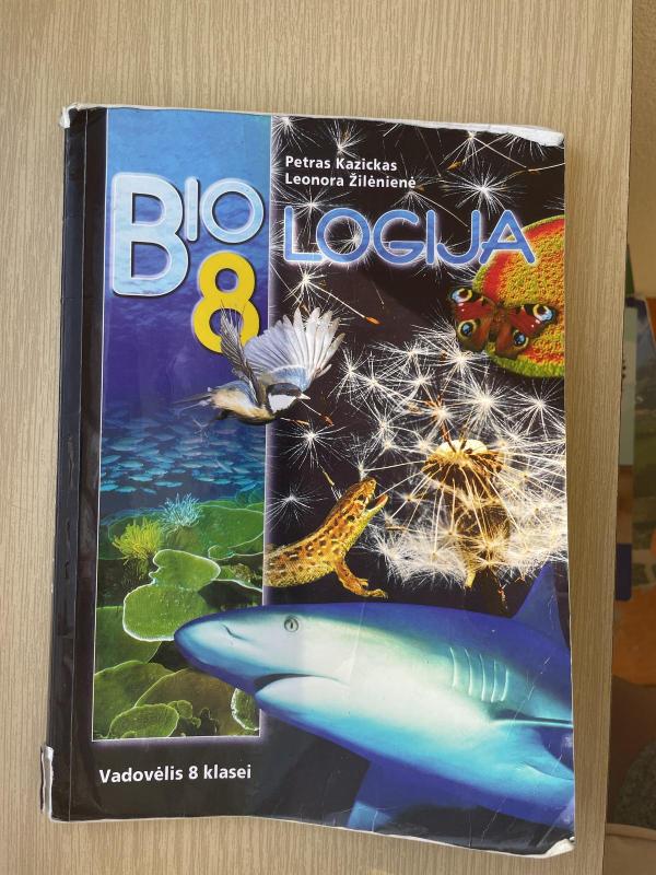Biologija 8 kl. - Petras Kazickas, Leonora  Žilėnienė, knyga 3