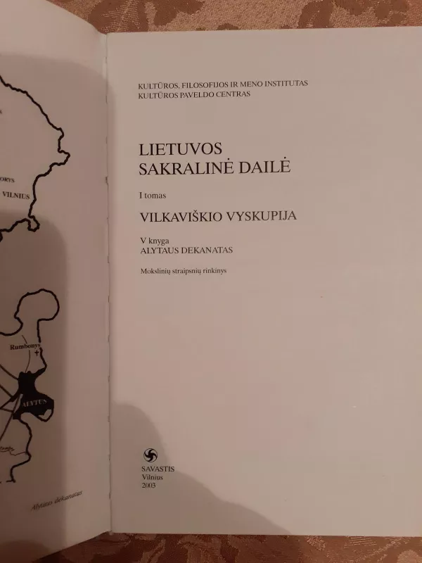Lietuvos sakralinė dailė (I tomas) (V knyga) - Autorių Kolektyvas, knyga 2