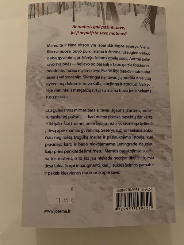 Žiemos sodas - Kristin Hannah, knyga 2