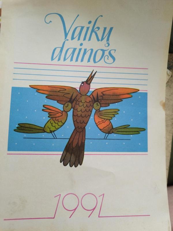 kalendorius vaiku dainos - Autorių Kolektyvas, knyga 3