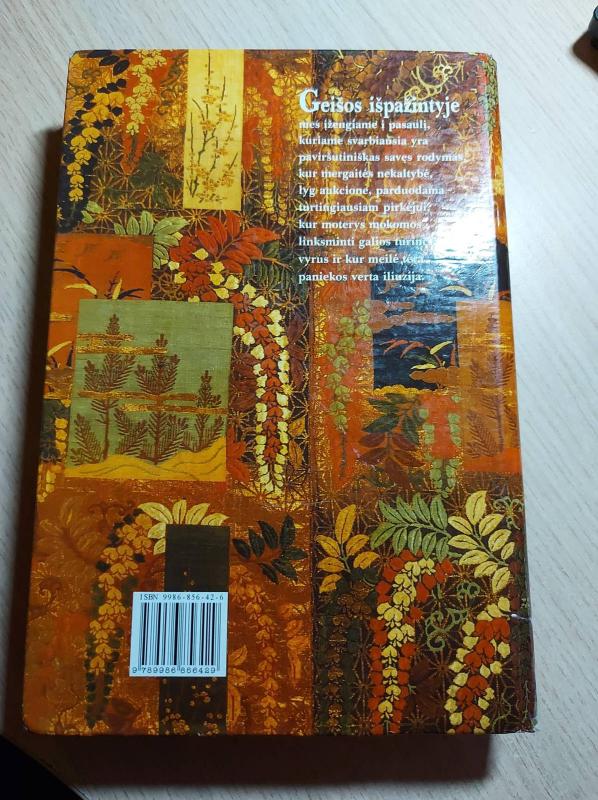 Geišos išpažintis - Arthur Golden, knyga 2