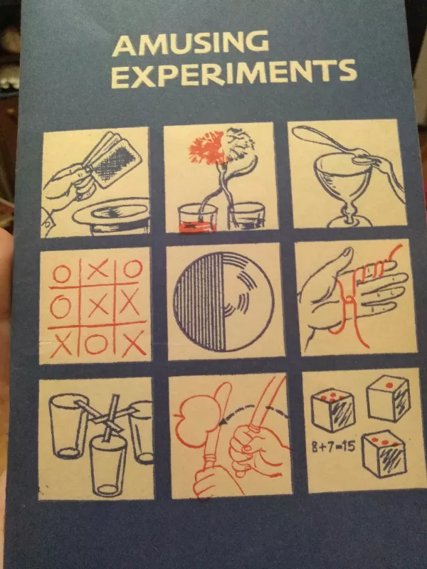 Amusing Experiments - Martin Gardner, knyga
