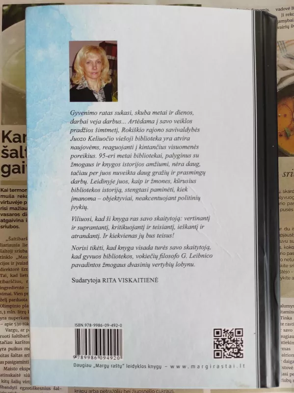 Rokiškio rajono savivaldybės Juozo Keliuočio viešosios bibliotekos istorija - Rita Viskaitienė, knyga