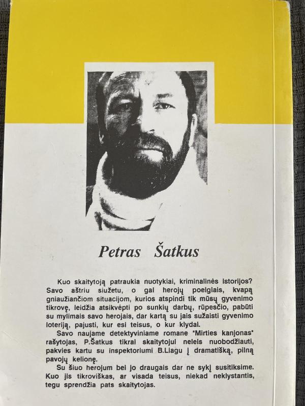 Mirties kanjonas - Petras Šatkus, knyga 4