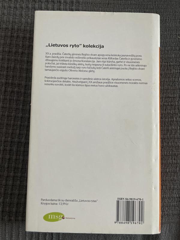 Ledi Čaterli meilužis - David Herbert Lawrence, knyga 5