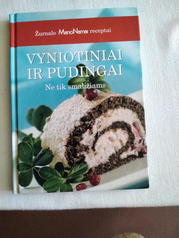 Žurnalo Mano namai receptai„Vyniotiniai ir pudingai“ ne tik smaližiams - Birutė Babravičienė, Dalia  Daugirdienė, ir kt. , knyga 3