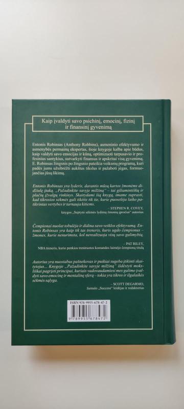 Pažadinkite savyje milžiną - Robbins Anthony, knyga 4