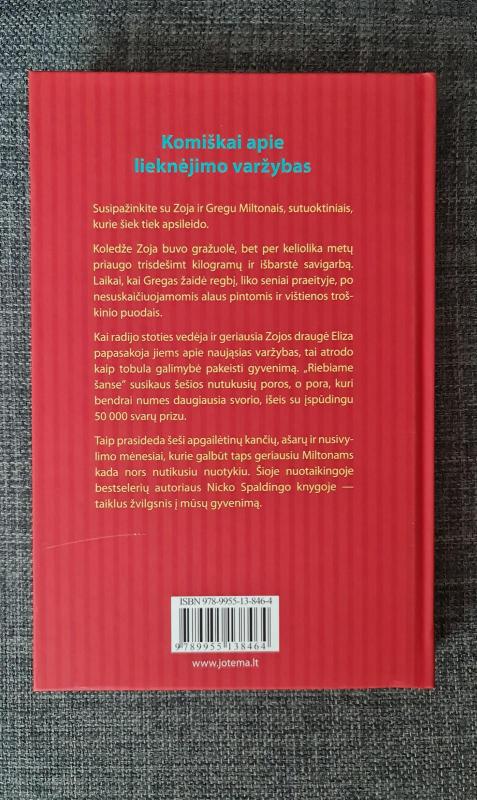 Riebus šansas - Nick Spalding, knyga 3