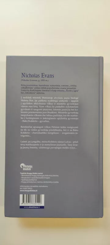 Vilkų ratas - Nicholas Evans, knyga 4