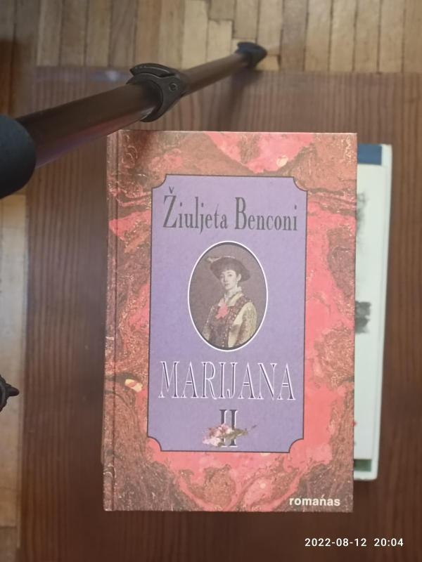 MARIJANA 1, 2 tomai - Žiuljeta Benconi, knyga 3