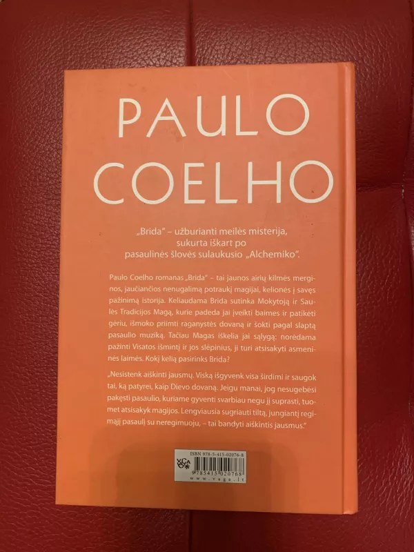 Brida - Paulo Coelho, knyga 2