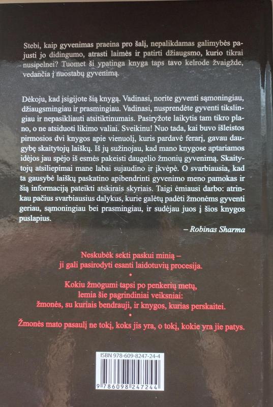 Kas verks, kai tu mirsi? - Robin Sharma, knyga 3