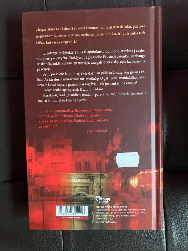 Šiandien madam pareis vėliau - Susanna Kubelka, knyga 3