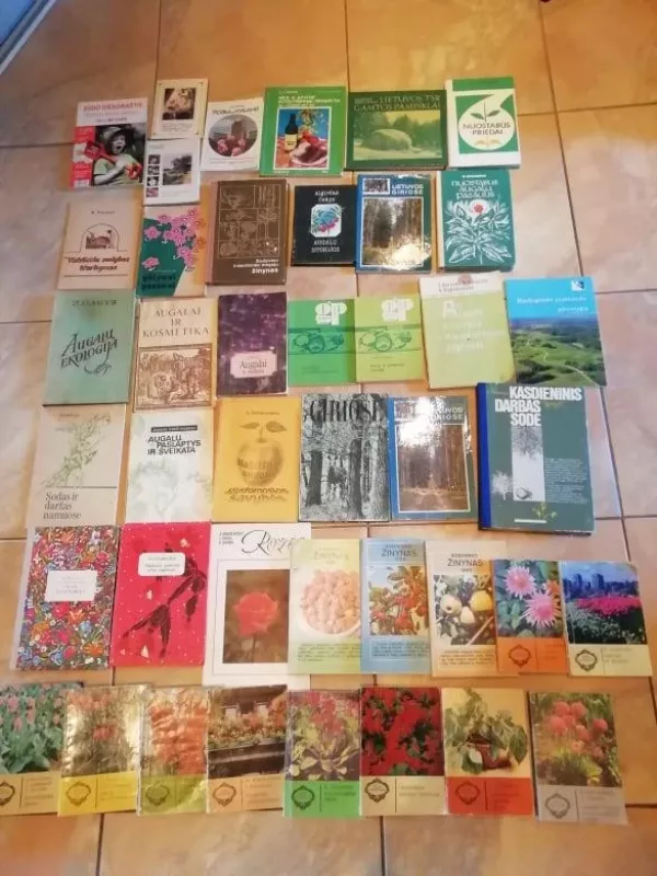 Knygos apie augalus,gėles,daržininkystę - Autorių Kolektyvas, knyga