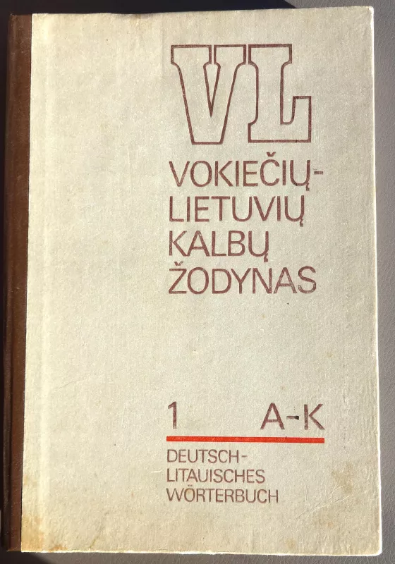 Vokiečių-lietuvių kalbų žodynas - Juozas Križinauskas, knyga 3