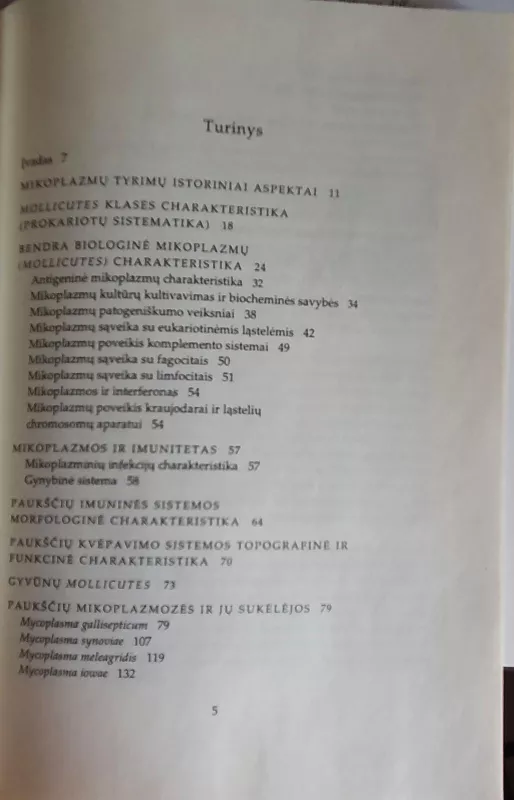 Paukščių mikoplazmozės - Vytautas Kaluina, knyga 3